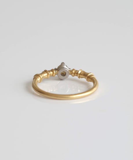 One of kind / Natural Diamond Ring ＜K18YG＞ - R365YGPT