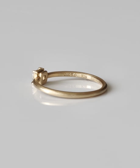 One of a kind / Diamond Ring ＜K18YG＞ - R276CYG