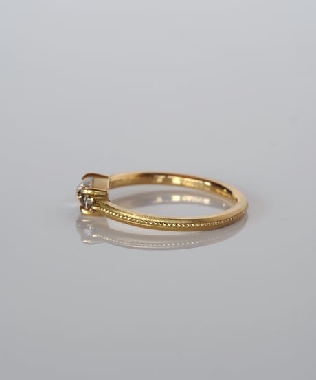 One of kind / Natural Diamond Ring ＜K18YG＞ - R541YG