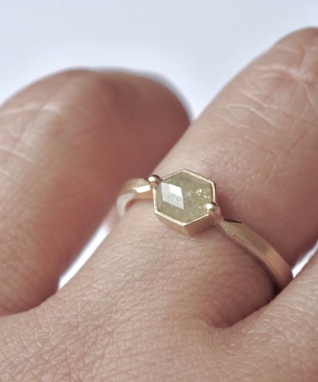One of kind / Diamond Ring ＜K18YG＞ - R885CYG