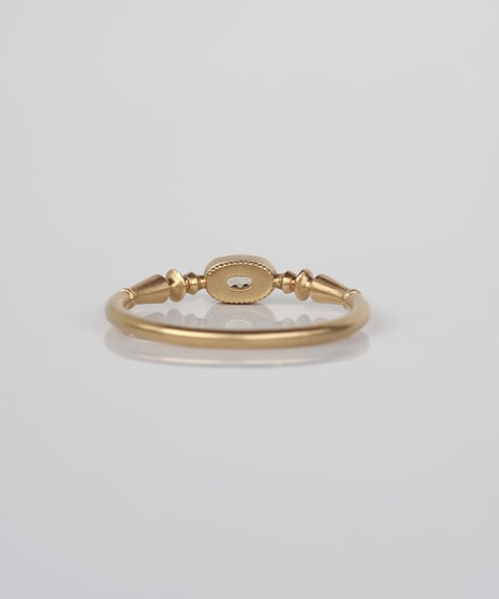 One of kind / Natural Diamond Ring ＜K18YG＞ - R202YG