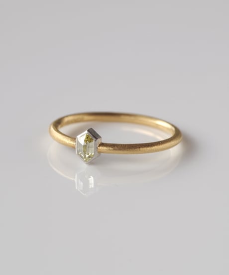 One of kind / Natural Diamond Ring ＜K18YG/Pt＞ - R211YGPT