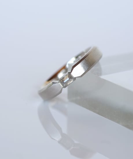 One of kind / Natural Diamond Ring ＜Pt＞ - R218PT