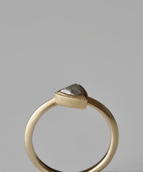 One of a kind / Diamond Ring ＜K18YG＞ - R416CYG