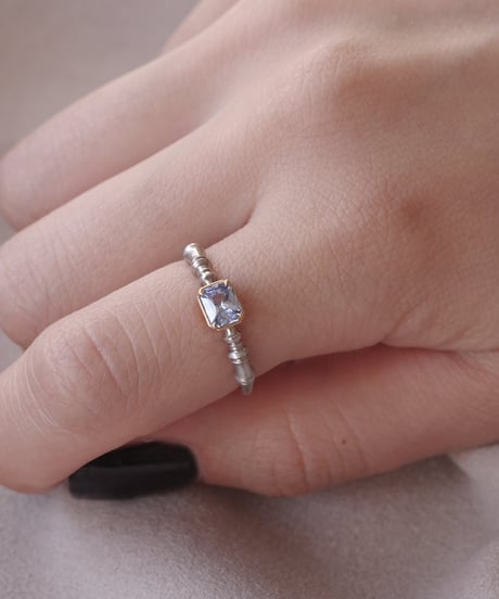 One of kind / Sapphire Ring ＜Pt / K18YG＞ - R570SPTYG