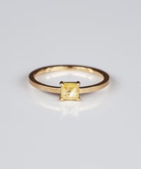 One of kind / Natural Diamond Ring ＜K18YG＞ - R310YG