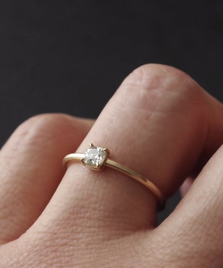 One of a kind / Diamond Ring ＜K18YG＞ - R276CYG