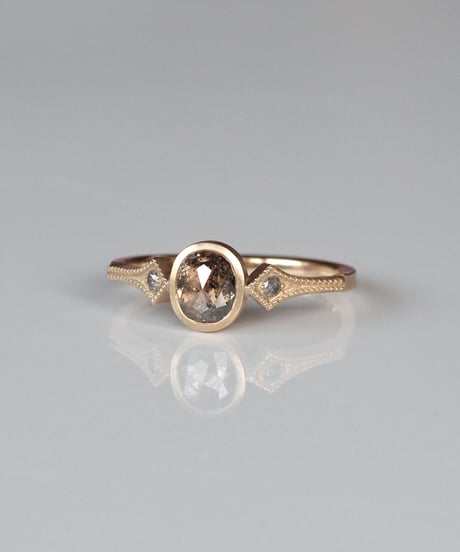 One of kind / Diamond Ring ＜K18YG＞ - R551CYG
