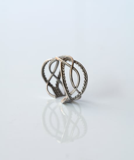 YARN cuff ring - Ⅰ ＜Pt900＞