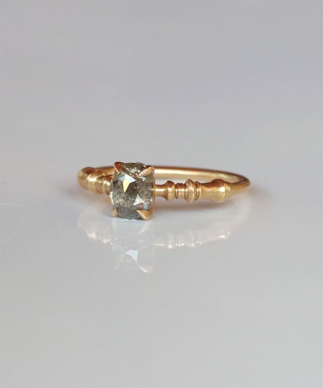 One of kind / Diamond Ring ＜K18YG＞ -R1158CYG
