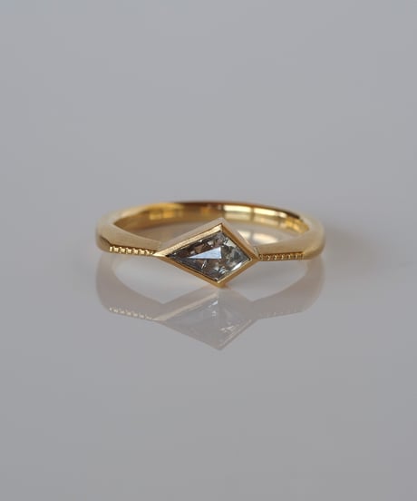 One of kind / Natural Diamond Ring ＜K18YG＞ - R526YG