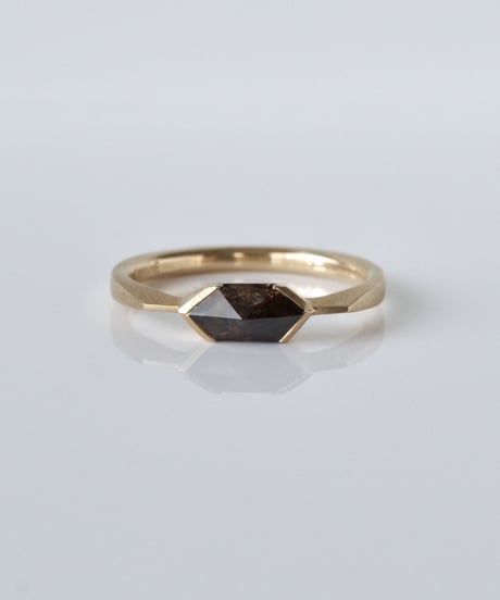 One of kind / Diamond Ring ＜K18YG＞ -R640C