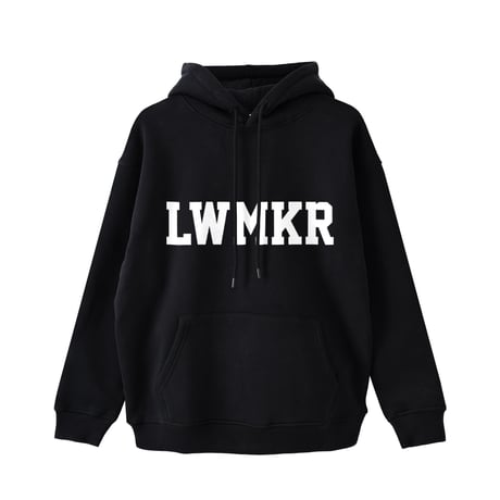 LWMKR BRUSHED LINING SWEAT HOODIE-blk