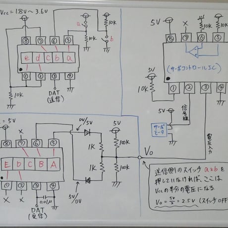 【かんたんサーボ】小学生から使えるサーボモータ ＆ ICセット