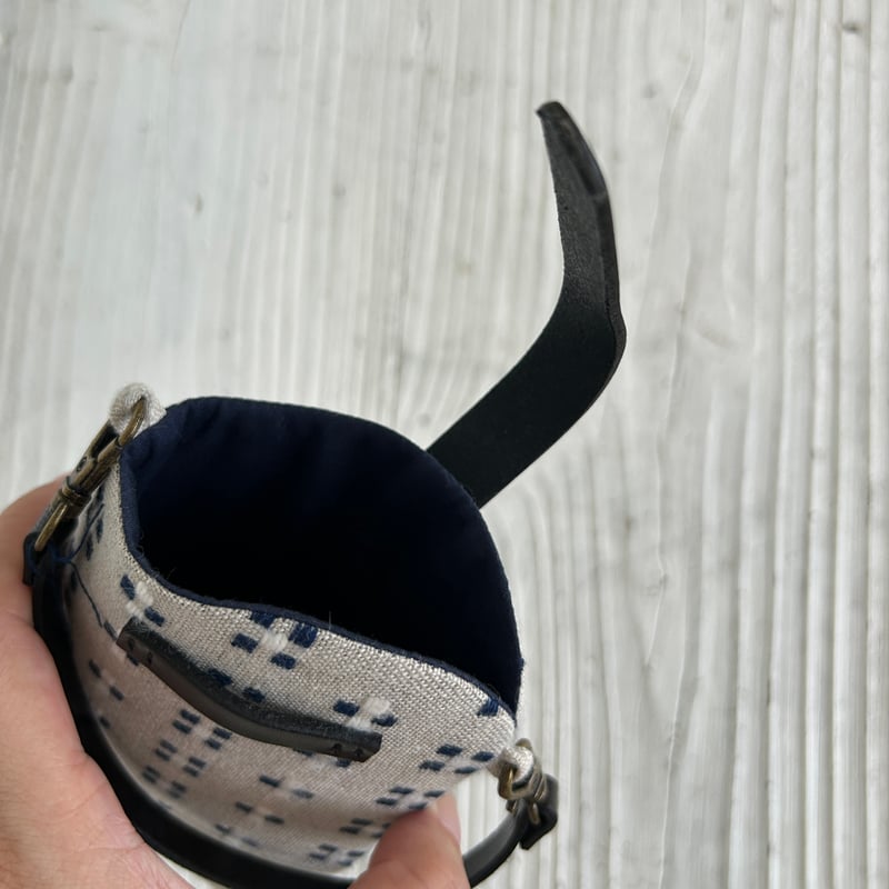 [新品]琉球藍 スマホ収納ポーチ　★国指定文化財/手染め★ 琉球藍染めスマホケース | 山原工藝店