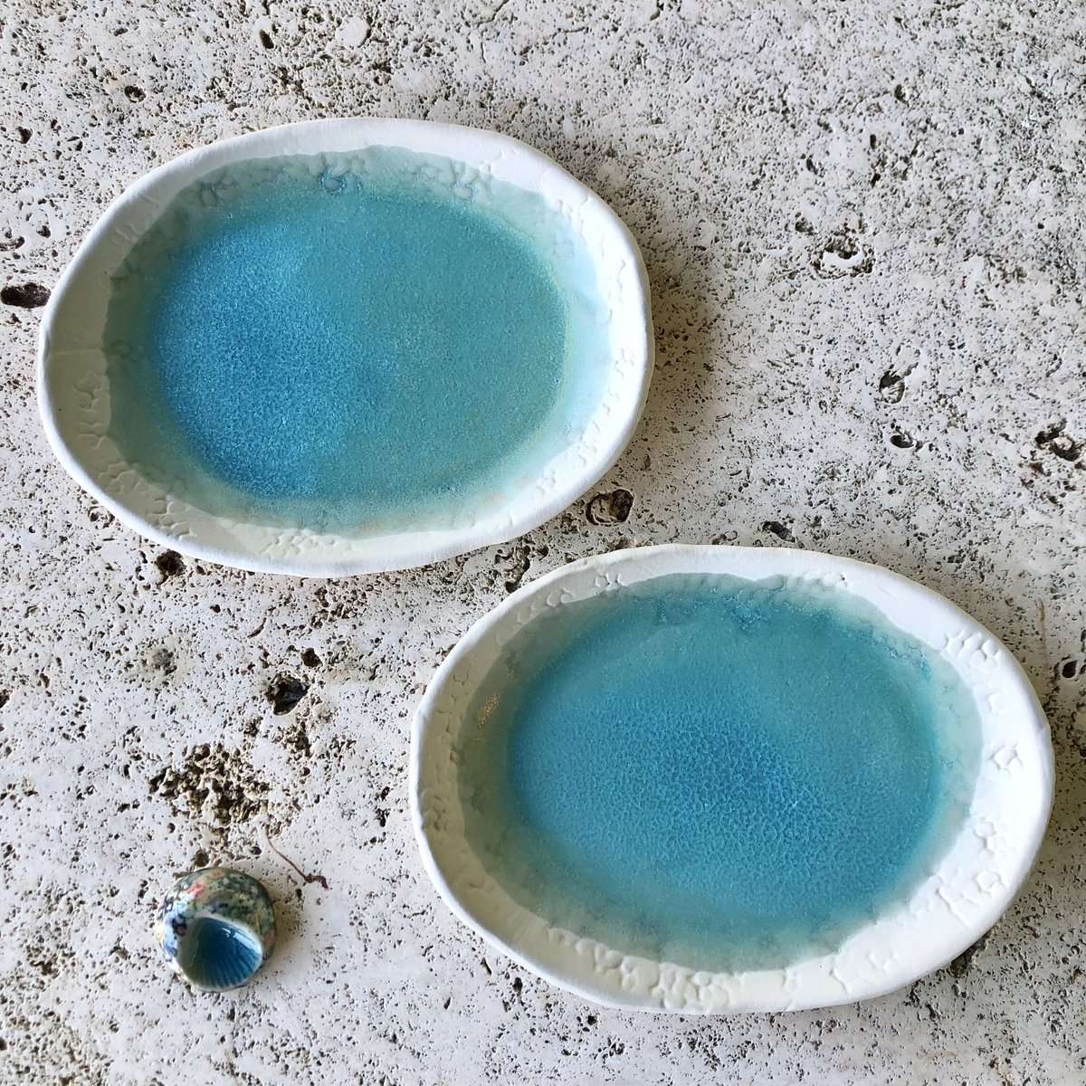 山上學30㎝皿螢窯【希少】