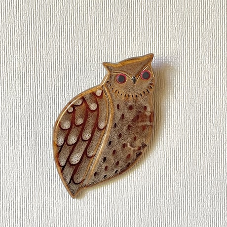 UMESHISO工房 リュウキュウオオコノハズク壁掛け