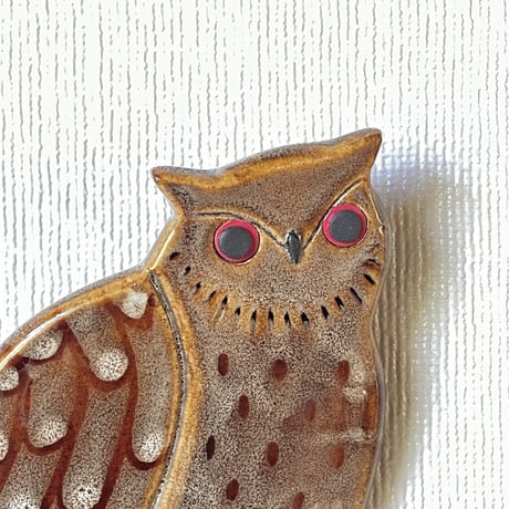 UMESHISO工房 リュウキュウオオコノハズク壁掛け