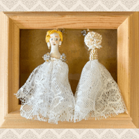 【meimei.展 ここからはじまる】アシンメトリーピアス 白
