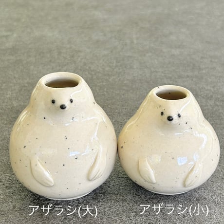 UMESHISO工房 動物たちの花瓶