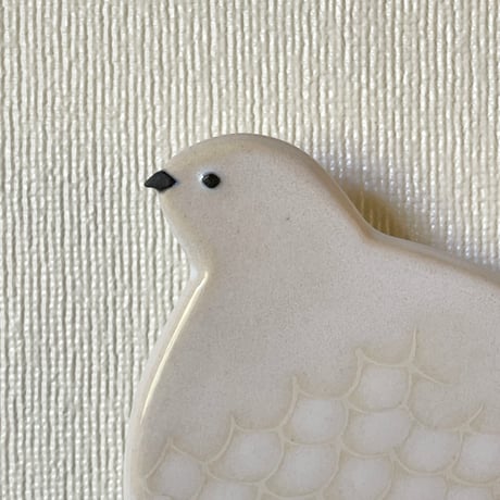 UMESHISO工房 冬毛雷鳥 壁掛け