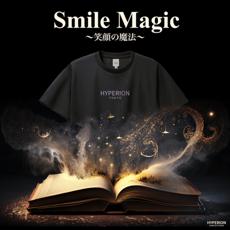 【兄弟会員】"Smile Magic" 出演券 (HYPERION TOKYO DRY T-Shirt BLACK)