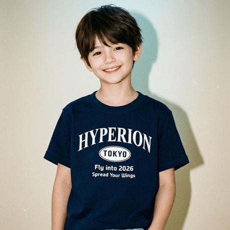 【きょうだい会員】"Little Wings" 出演券 (T-Shirt NAVY / WHITE LOGO)