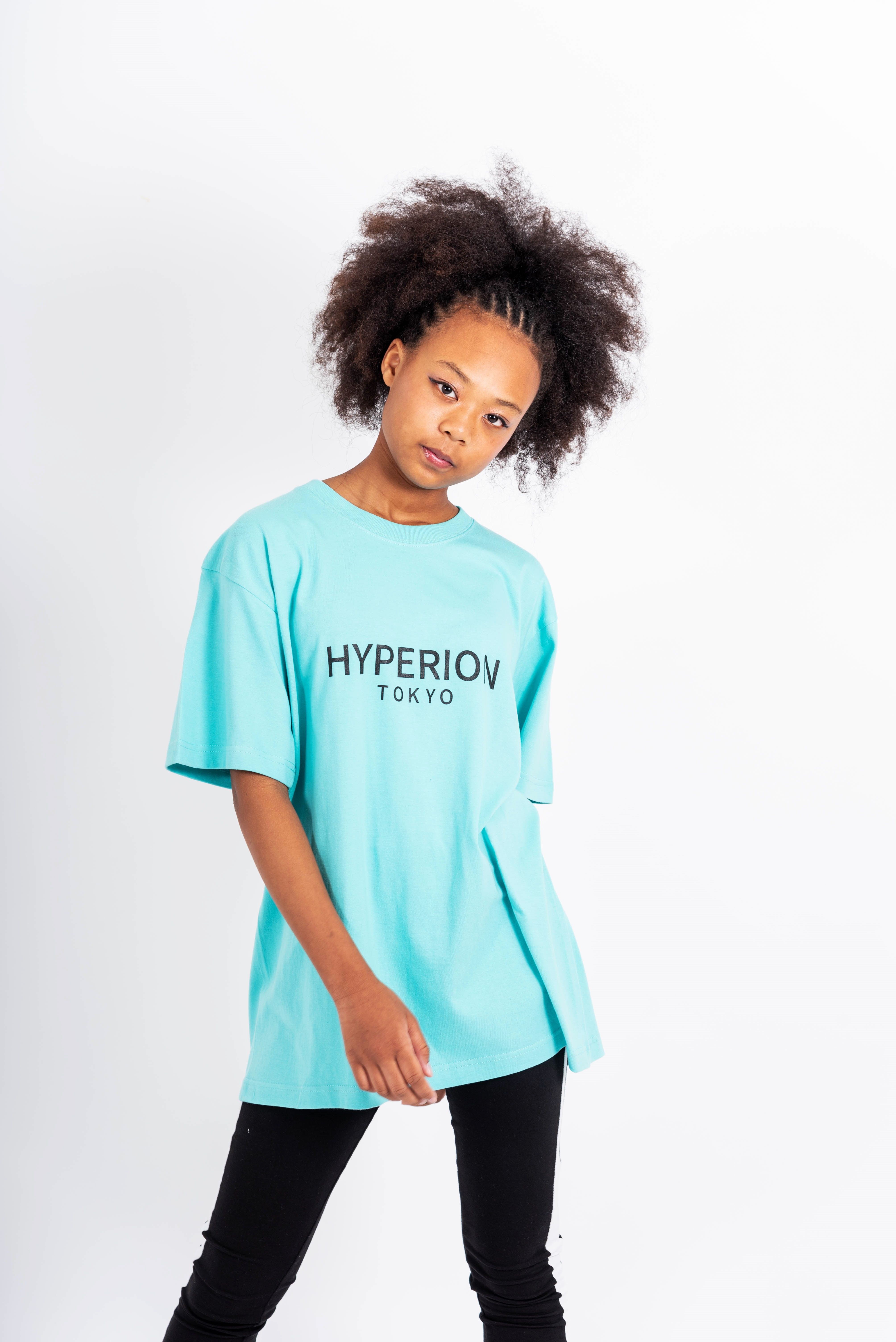 ベーシックロゴ Tシャツ ミントグリーン | HYPERION TOKYO
