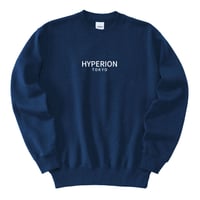 ベーシックロゴ スウェットシャツ ネイビー(ご自宅に発送)