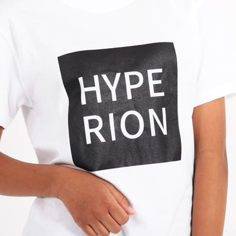 スクエアロゴ Tシャツ ホワイト