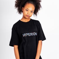 フラワーロゴ Tシャツ ブラック