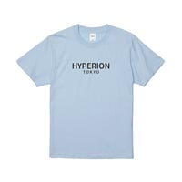 ベーシックロゴ Tシャツ パステルブルー