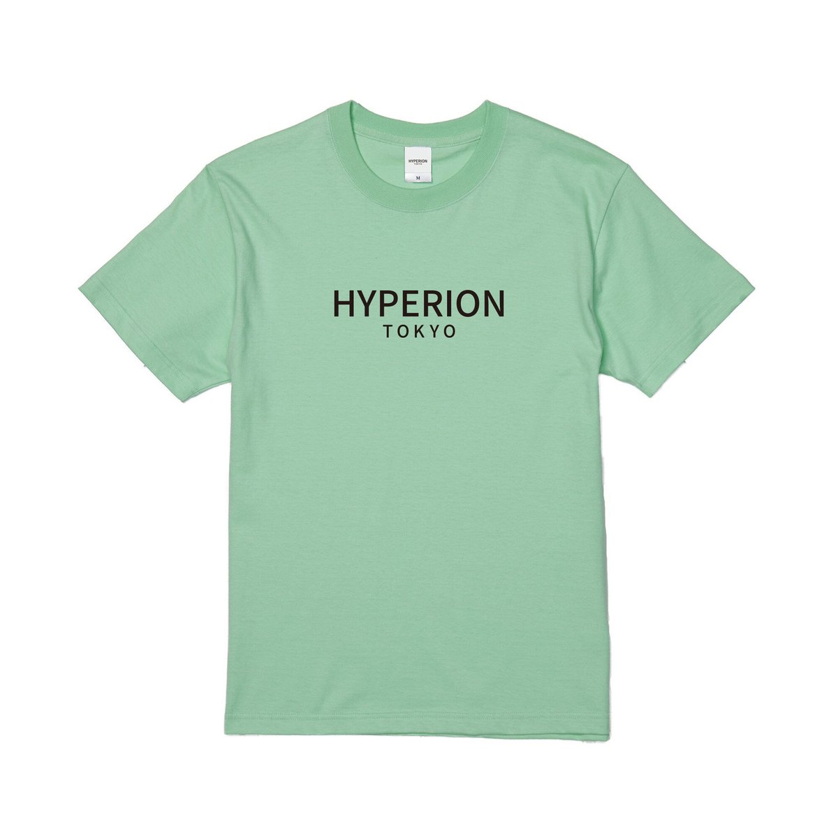 グリーン Tシャツ ベーシックロゴ Tシャツ パステルグリーン | HYPERION TOKYO