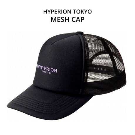 HYPERION TOKYO MESH CAP BLACK