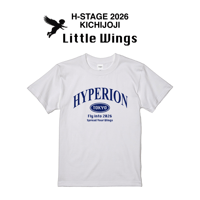 【きょうだい会員】"Little Wings" 出演券 (T-Shirt WHITE / NAVY LOGO)