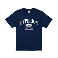 HYPERION TOKYO T-Shirt NAVY / WHITE LOGO