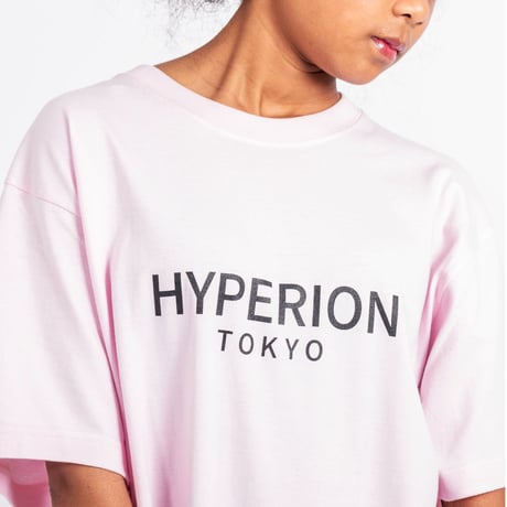 ベーシックロゴ Tシャツ ライトピンク