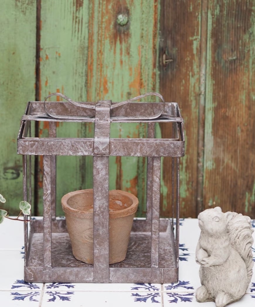 アンティーク風アイアンギフトBOX | gris garden plants STORE