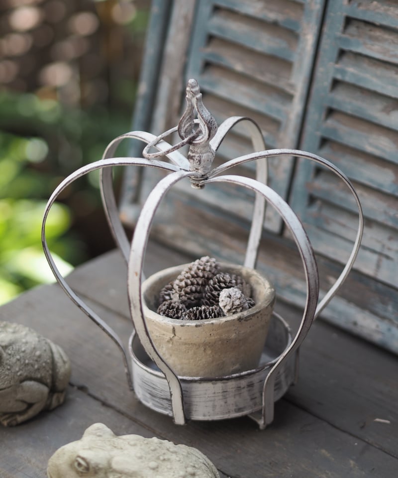 クラウンポット ホワイト | gris garden plants STORE