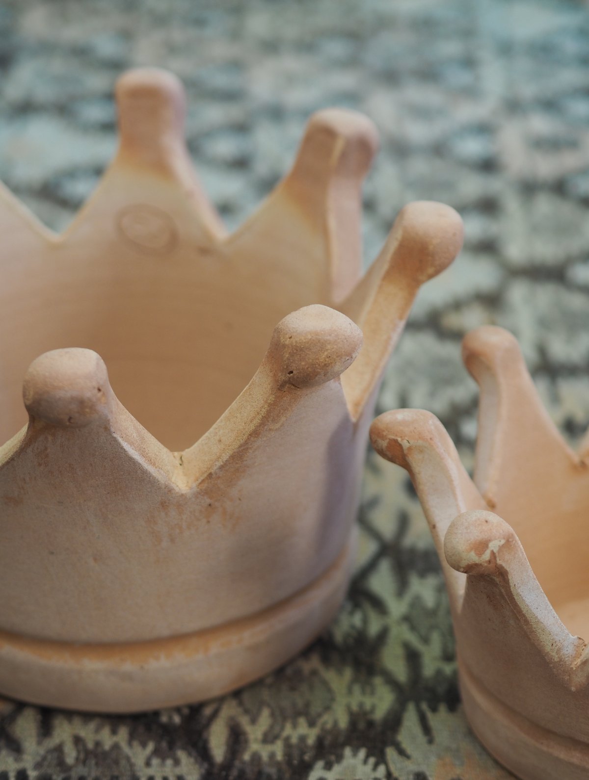 terracotta crown flower pot set クラウン型ポットset | g