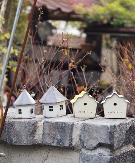 mini birdhouse ハンガー
