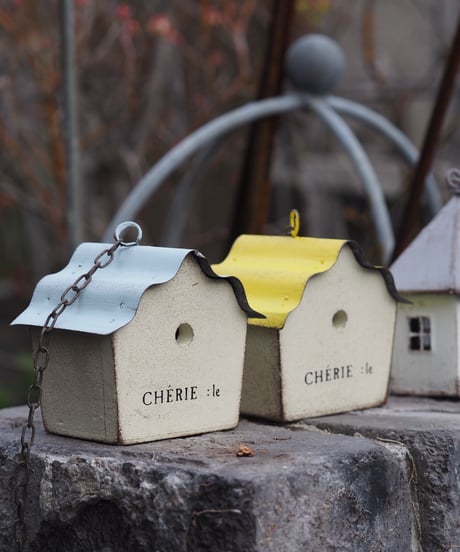 mini birdhouse ハンガー