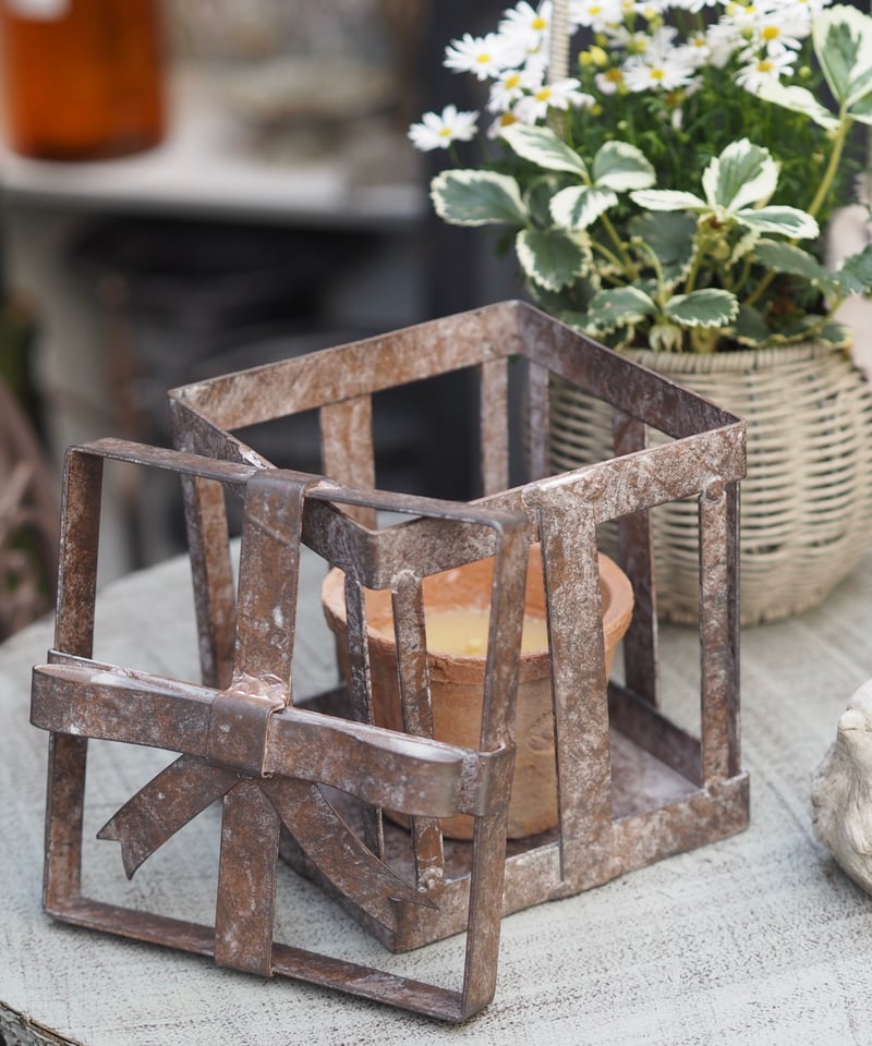 アンティーク風アイアンギフトBOX | gris garden plants STORE