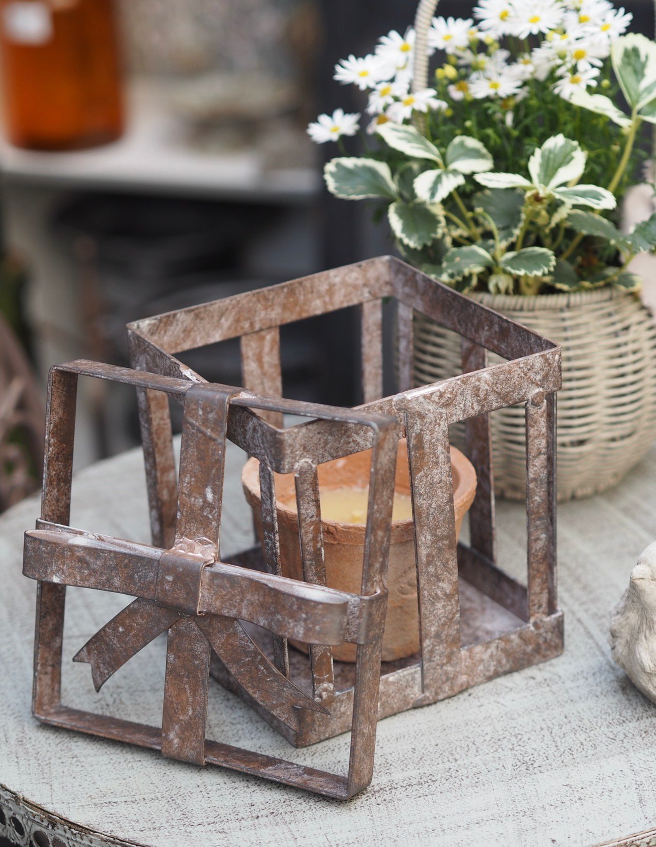 アンティーク風アイアンギフトBOX | gris garden plants STORE