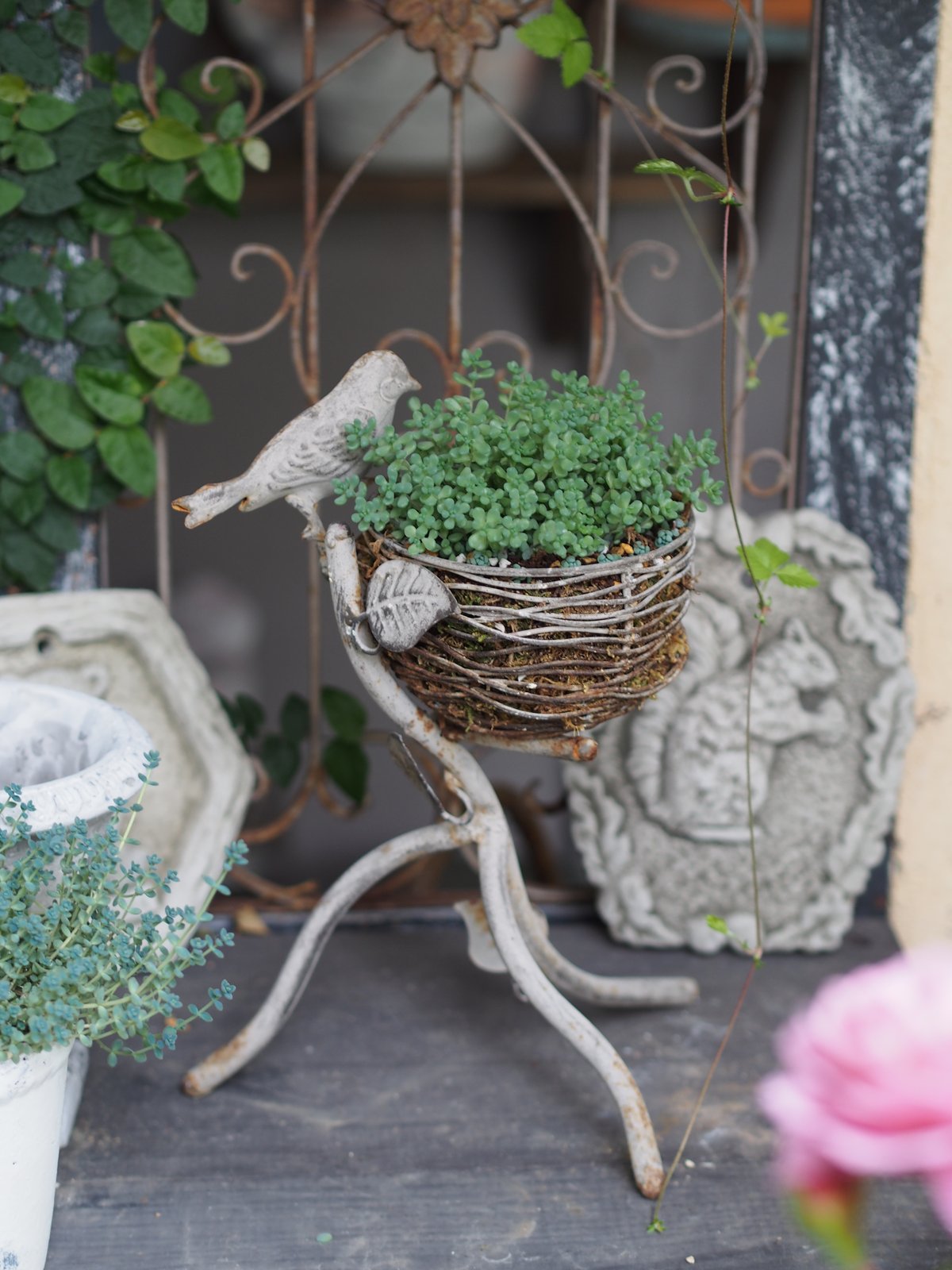 bird nest キャンドルホルダー | gris garden plants STORE