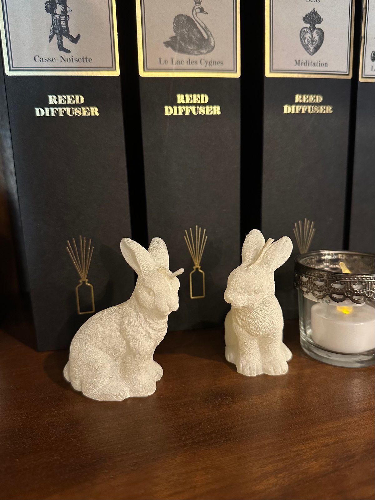 Rabbitキャンドル 2個セット | gris garden plants STORE