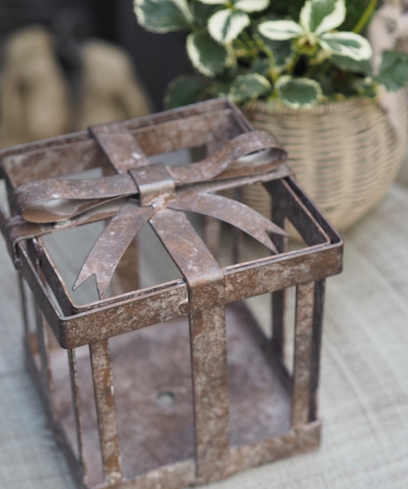 アンティーク風アイアンギフトBOX | gris garden plants STORE