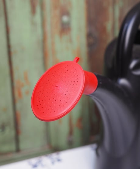 Watering can BLACK＆RED 7.5ℓ