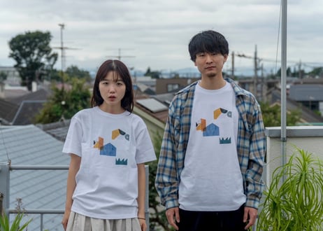 家3戸Tシャツ(ホワイトカラー)