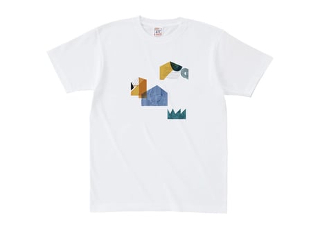 家3戸Tシャツ(ホワイトカラー)